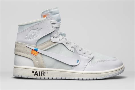 nike air jordan 1 schuhe von off white|air jordan 1 off white.